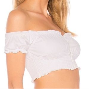 NWT Off The Shoulder Bardot Bikini top